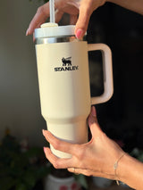 Off white STANLEY flask