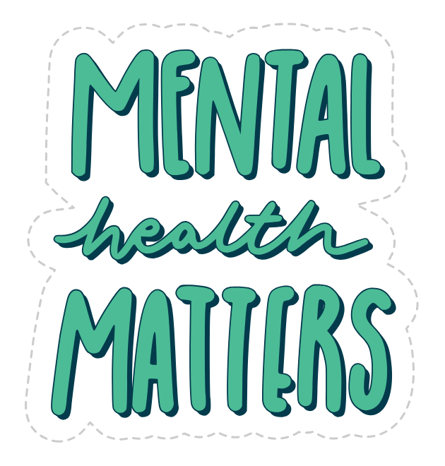 Fridge Magnet - Mental Health Matters