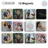 Fridge magnet set of 12