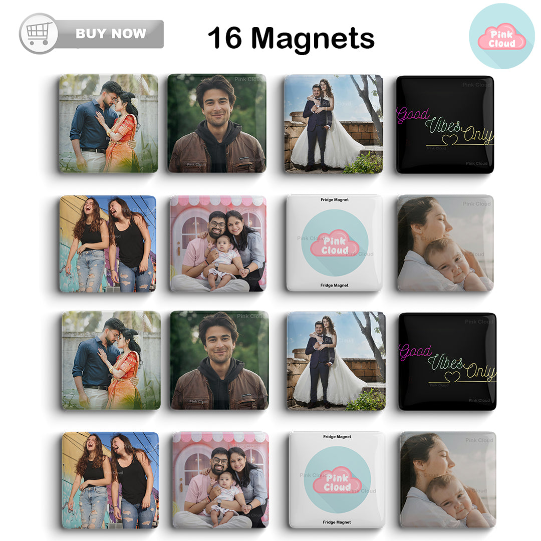 FRIDGE MAGNETS SET OF 16