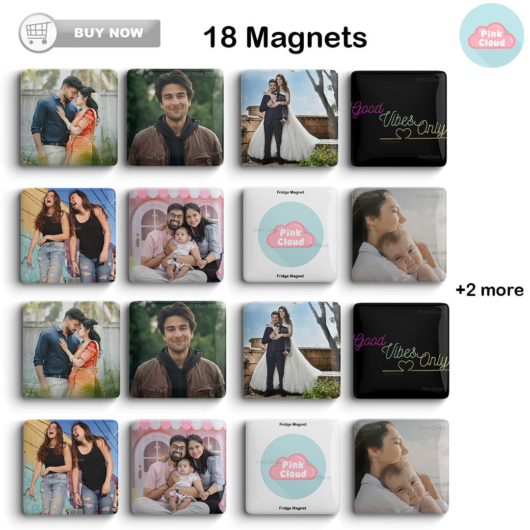 FRIDGE MAGNETS SET OF 18