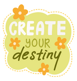 Fridge Magnet - Create your Destiny