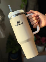Off white STANLEY flask