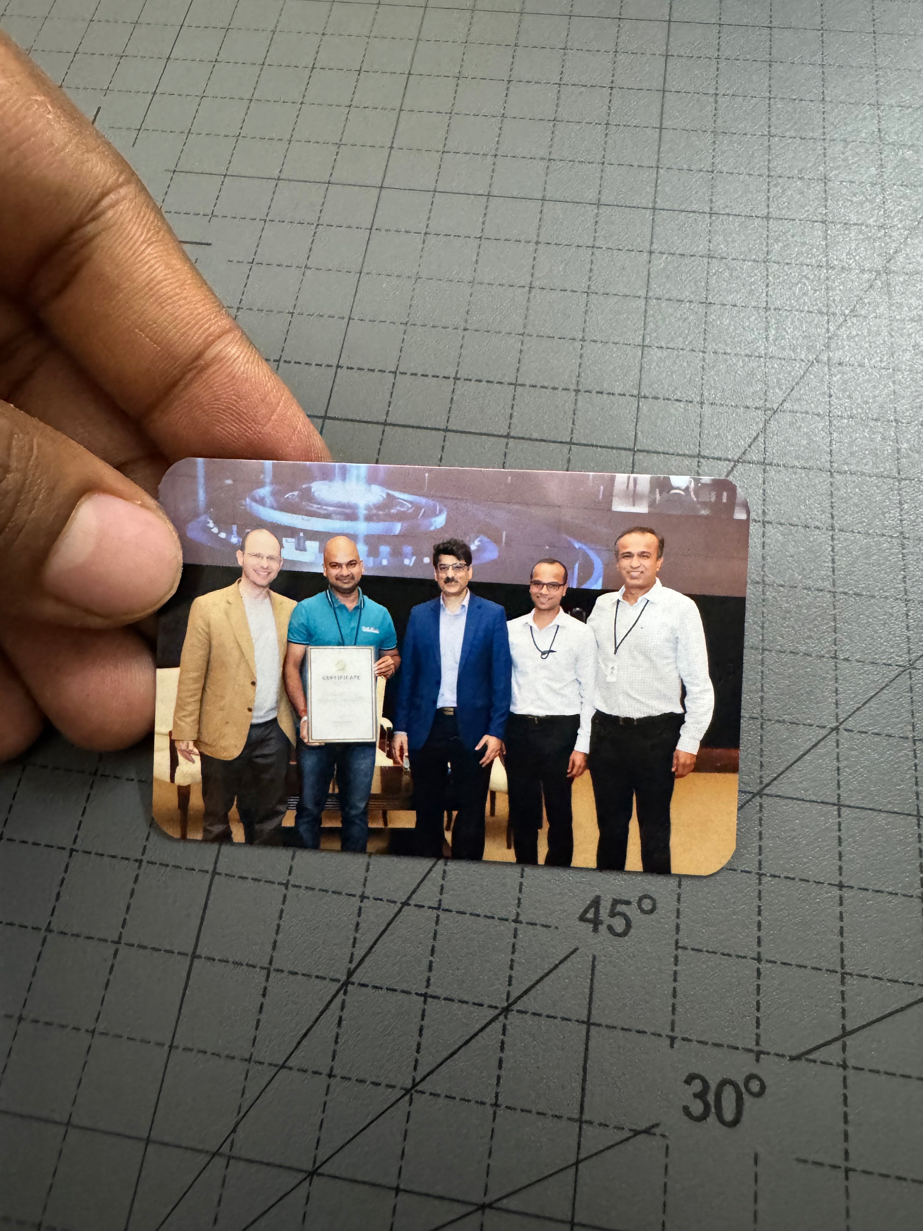 SLIM FRIDGE MAGNET PHOTO (vinyl) 3 piece