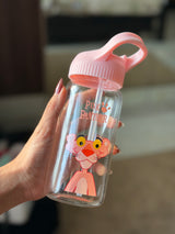 Pink panther glass jar 500ml
