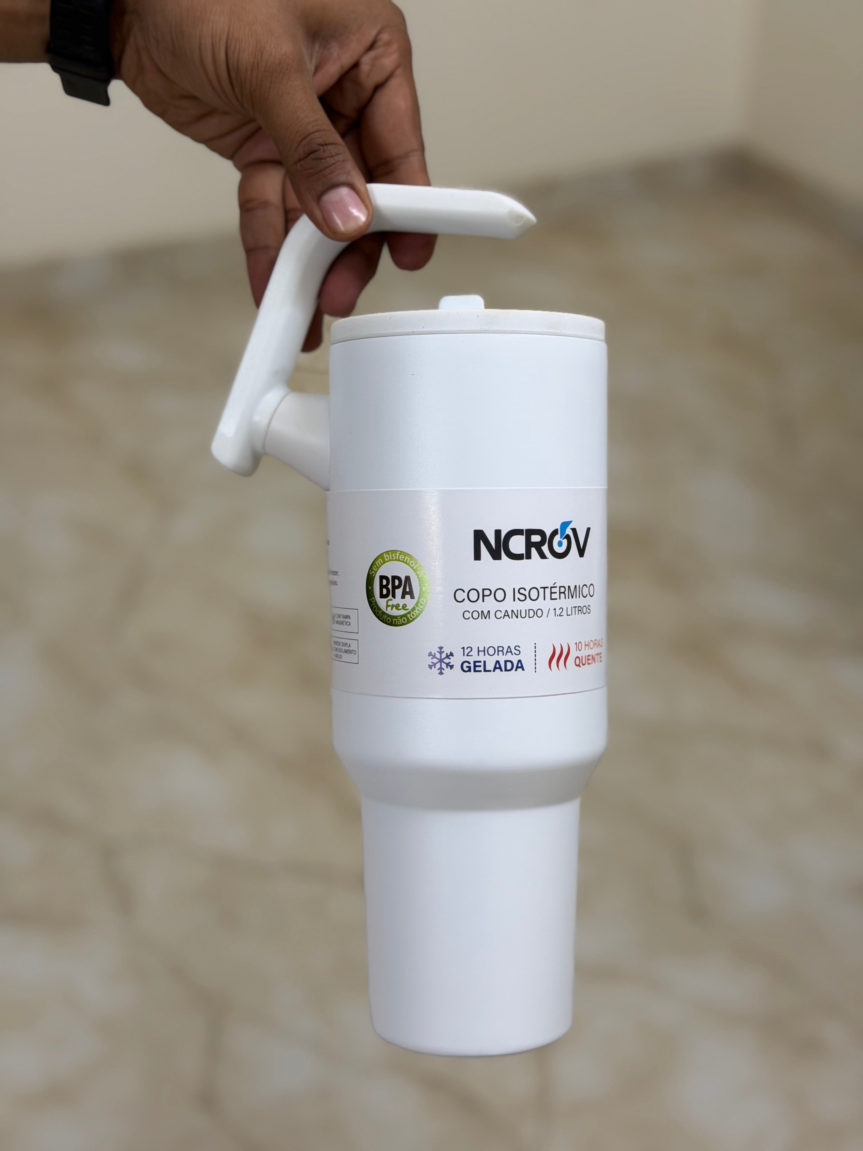 Pure WHITE flask 1.18litre