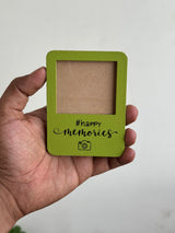 wooden frame with magnet 1 piece ( any colour )