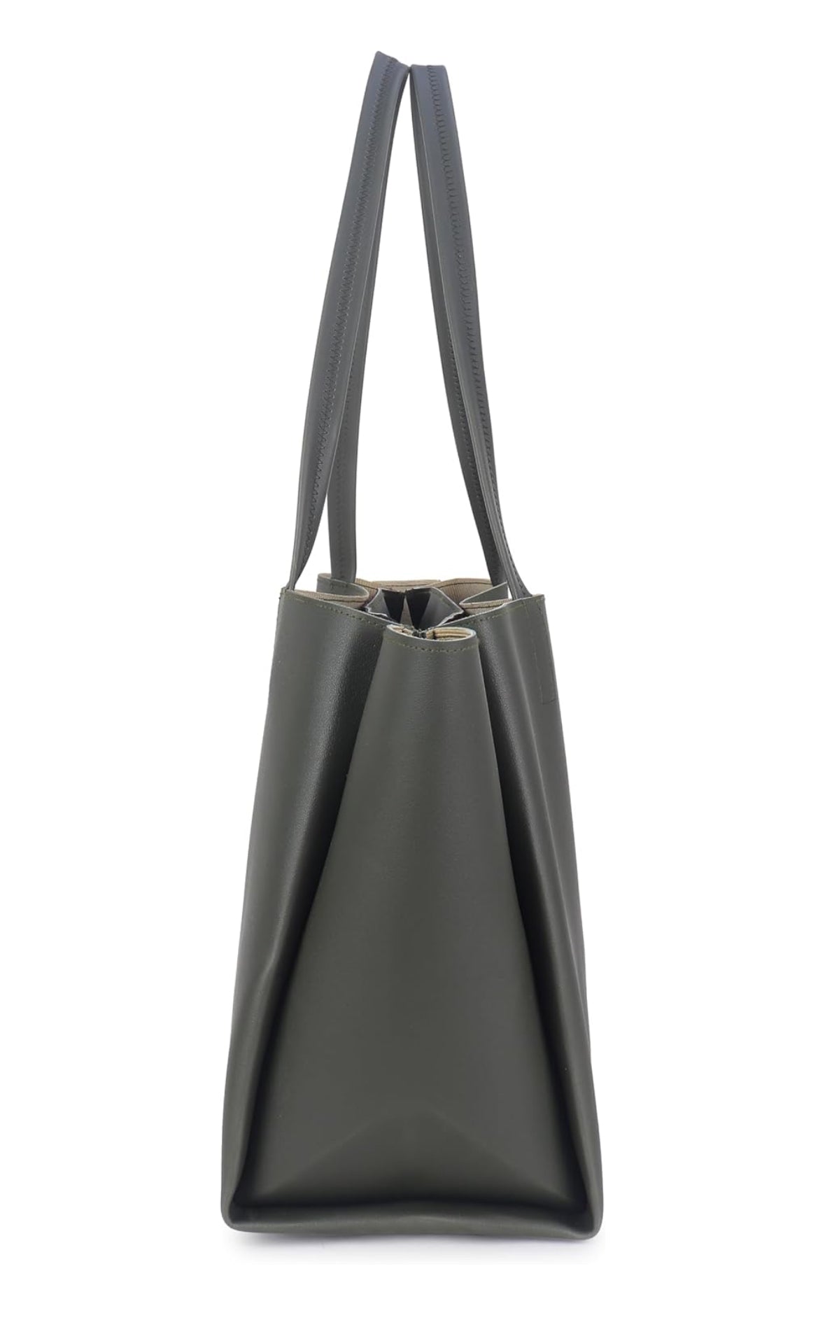 Tote Bag for Women - Olive Green