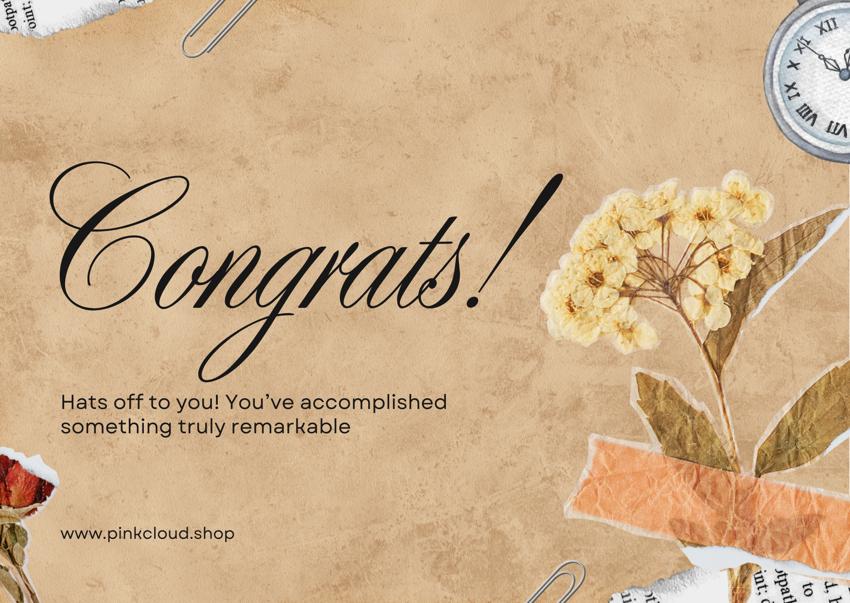 POST CARD FOR CONGRAGULATION.