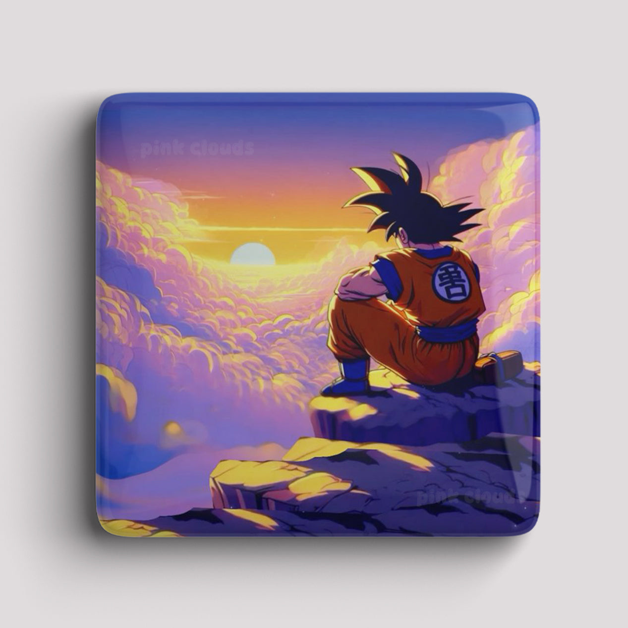 Fridge Magnet - Goku in Sunset