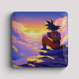 Fridge Magnet - Goku in Sunset