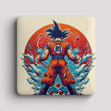 Fridge Magnet - Goku splash