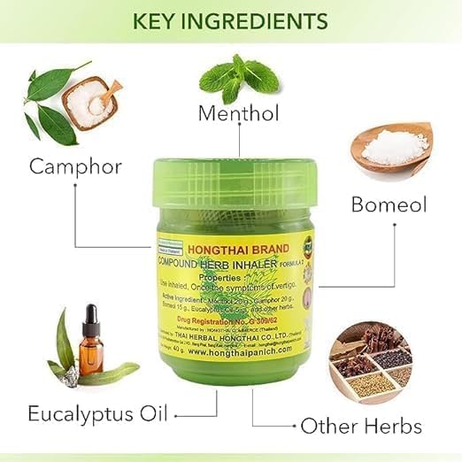 Hong Thai Traditional Thai Herbal Inhaler (Thailand)