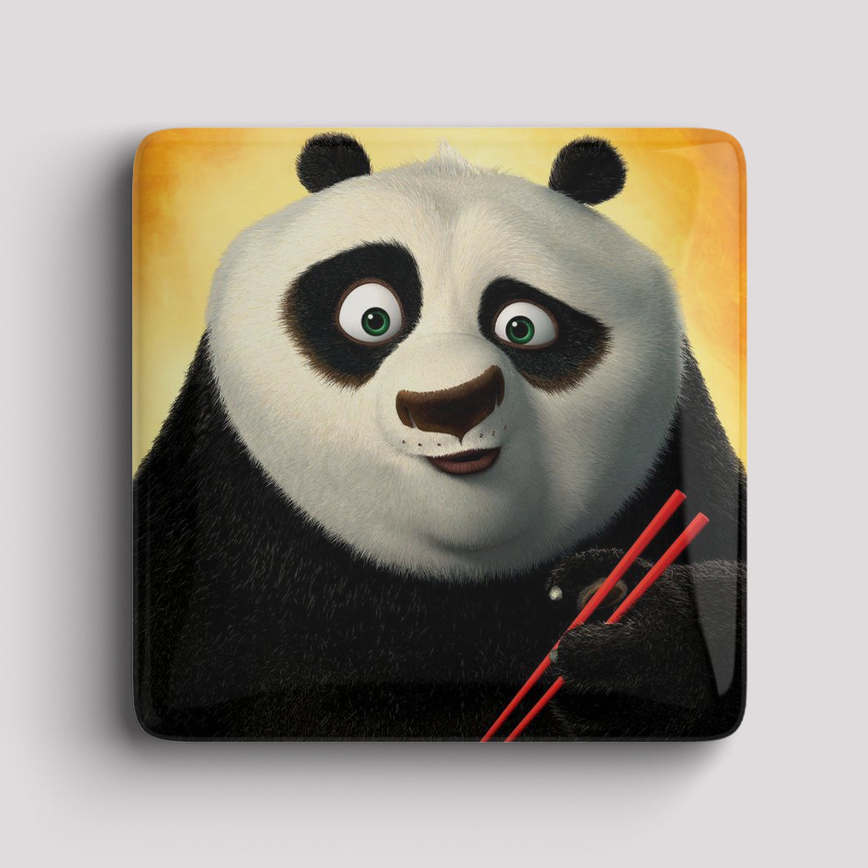 Fridge Magnet - KungFu Panda chops