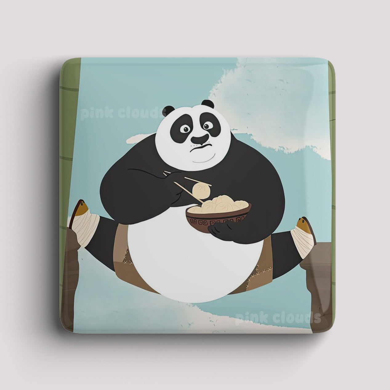 Fridge Magnet - KungFu Panda Foodie