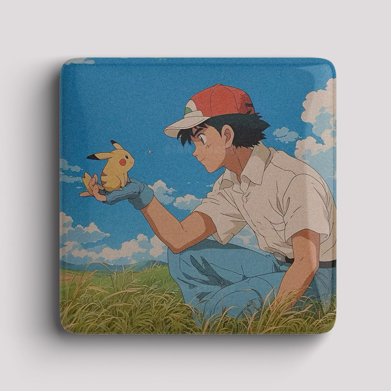 Fridge Magnet - Pokemon and pikachu