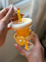 Cute yellow glass
