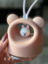 Cute bunny 300ml glass jar