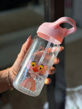 Pink panther glass jar 500ml