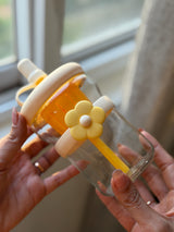 Cute yellow glass