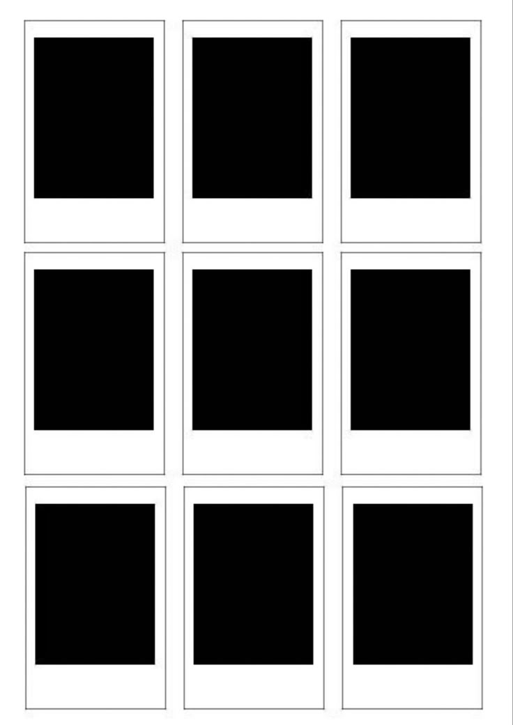 Square Polaroid photos set of 24