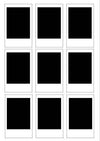 Square Polaroid photos set of 12