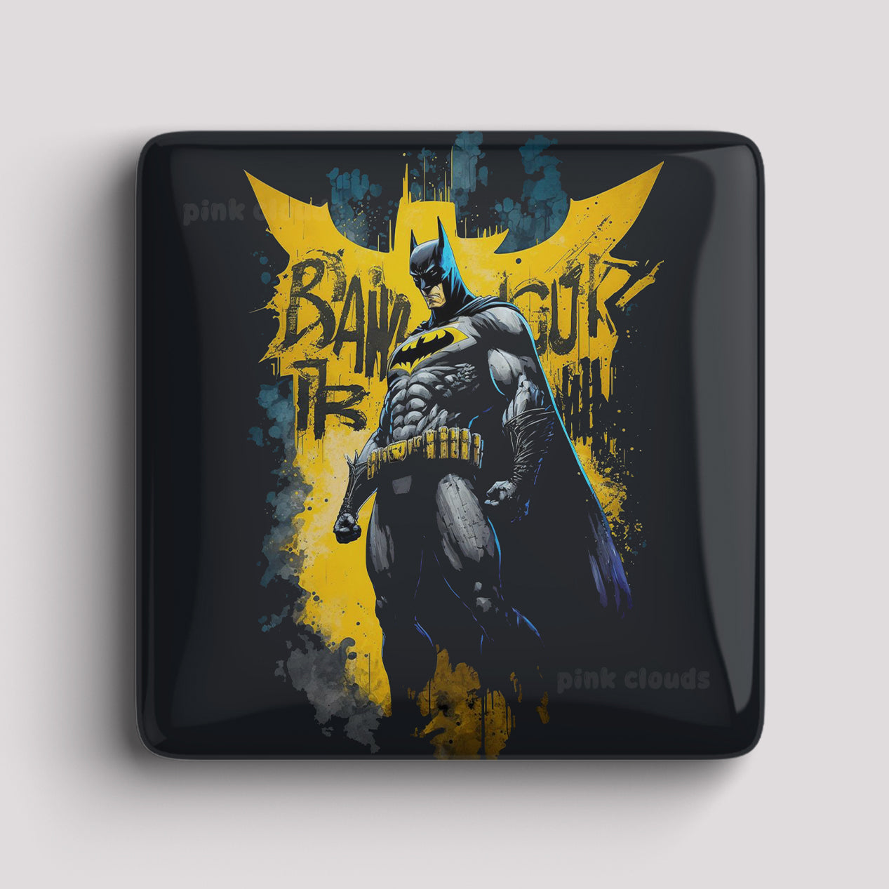 Fridge Magnet - Batman yellow
