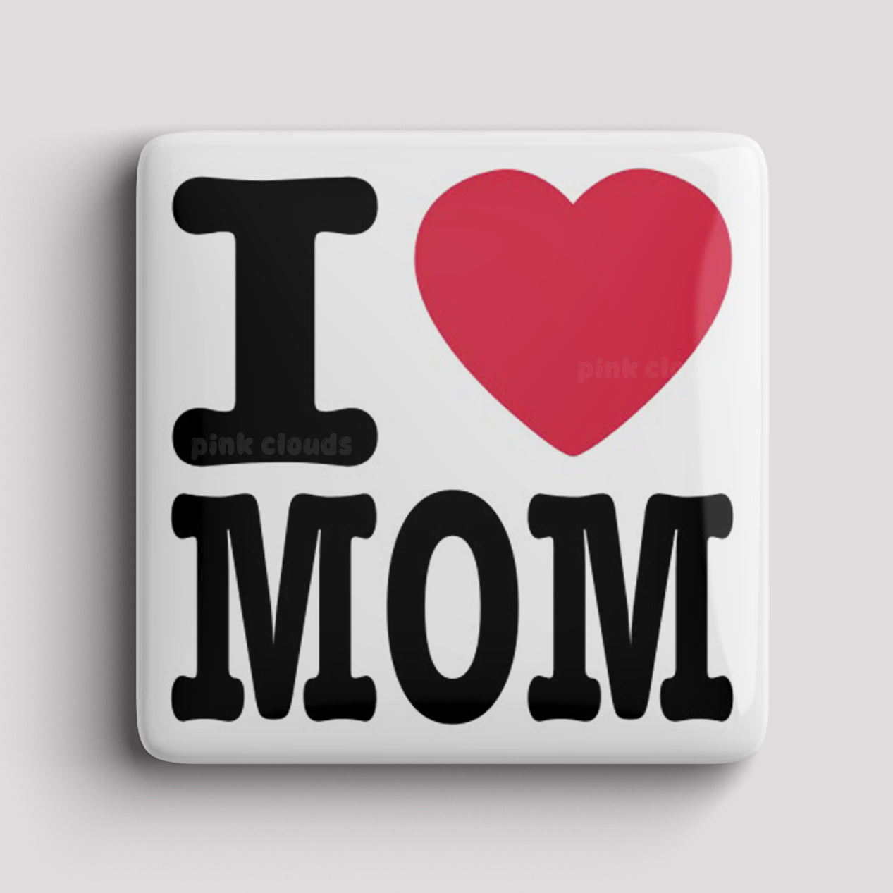 Fridge Magnet - i luv MOM